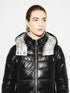 black rain coat